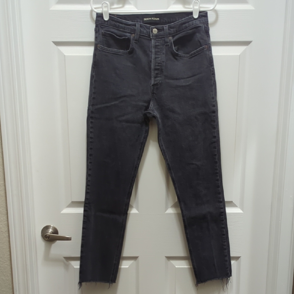 Denim Forum The Yoko High Rise Slim Jeans 30